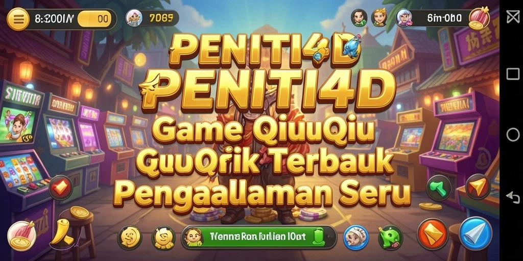 Screenshot gameplay QiuQiu dari PENITI4D yang menarik.