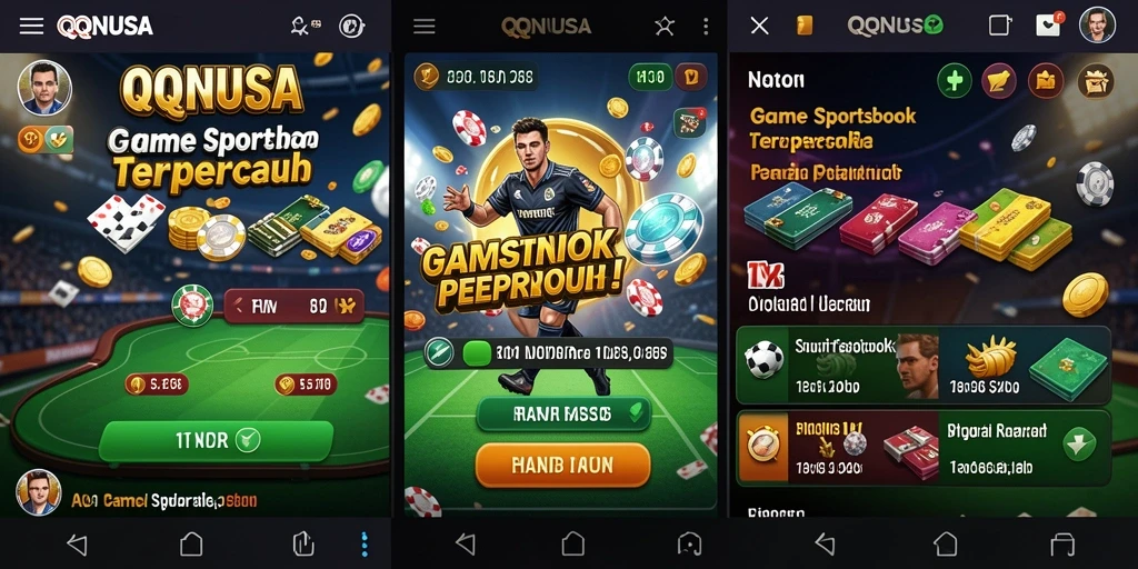 Tampilan gameplay <strong>QQNUSA</strong> saat melakukan taruhan olahraga yang seru.