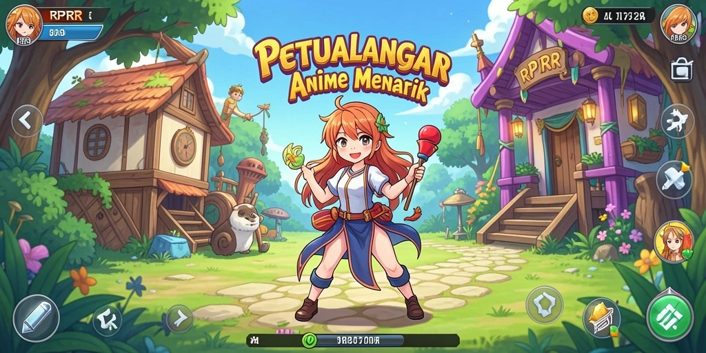 Tampilan gameplay RPRR yang dinamis dan menarik