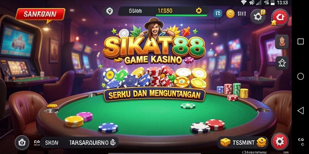 Screenshot SIKAT88 menampilkan gameplay Kasino yang seru dan menarik.