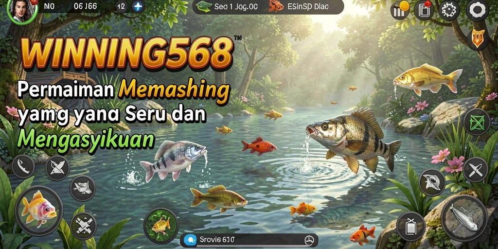 Gameplay menarik dari WINNING568 di dunia memancing.