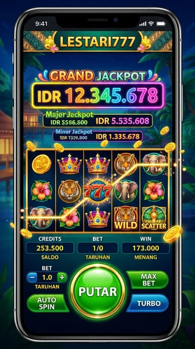 Halaman detail aplikasi di lestari777 yang memberikan informasi lengkap.